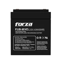 Bateria Sellada Forza Recargable Fub-1245 12V/4.5Ah - Agm, Sin Mantenimiento