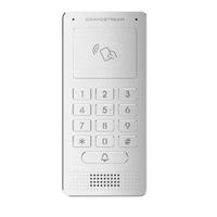 AUDIO PORTERO IP GRANDSTREAM GDS3705/ SIP, APERTURA POR CODIGO, ANTIVANDALICO, TECLADO RETRO-ILUMINADO,LECTOR RFID,MICROFONO Y ALTAVOZ, POE Y APERTURA PARA DOS PUERTAS