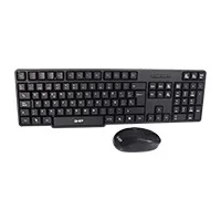 Combo Teclado Y Mouse Optico Ghia / Gta100 / Alambrico / Usb / Negro