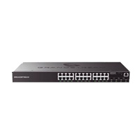 Switch Poe Grandstream Gwn7803P/ Gigabit Poe Administrable / 24 Puertos 10/100/1000 Mbps 4 Puertos Sfp Uplink / Hasta 360W / Compatible Con Gwn Cloud