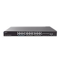 Switch Grandstream Gwn7813P/ Switch Capa 3 Poe Administrable / 24 Puertos 10/100/1000 Mbps 4 Puertos Sfp De 10 Gigabits / Hasta 360W / Compatible Con Gwn Cloud.