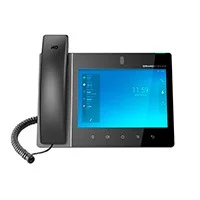Video Telefono Ip Grandstream Gxv3480/ 16 Cuentas Sip 16 Lineas 2 Puertos Giga Pantalla Tactil A Color Camara 2Mp Android 11 Bluetooth Wifi 6 Poe/Poe Hdmi Usb Tipo C Conector 3.5Mm