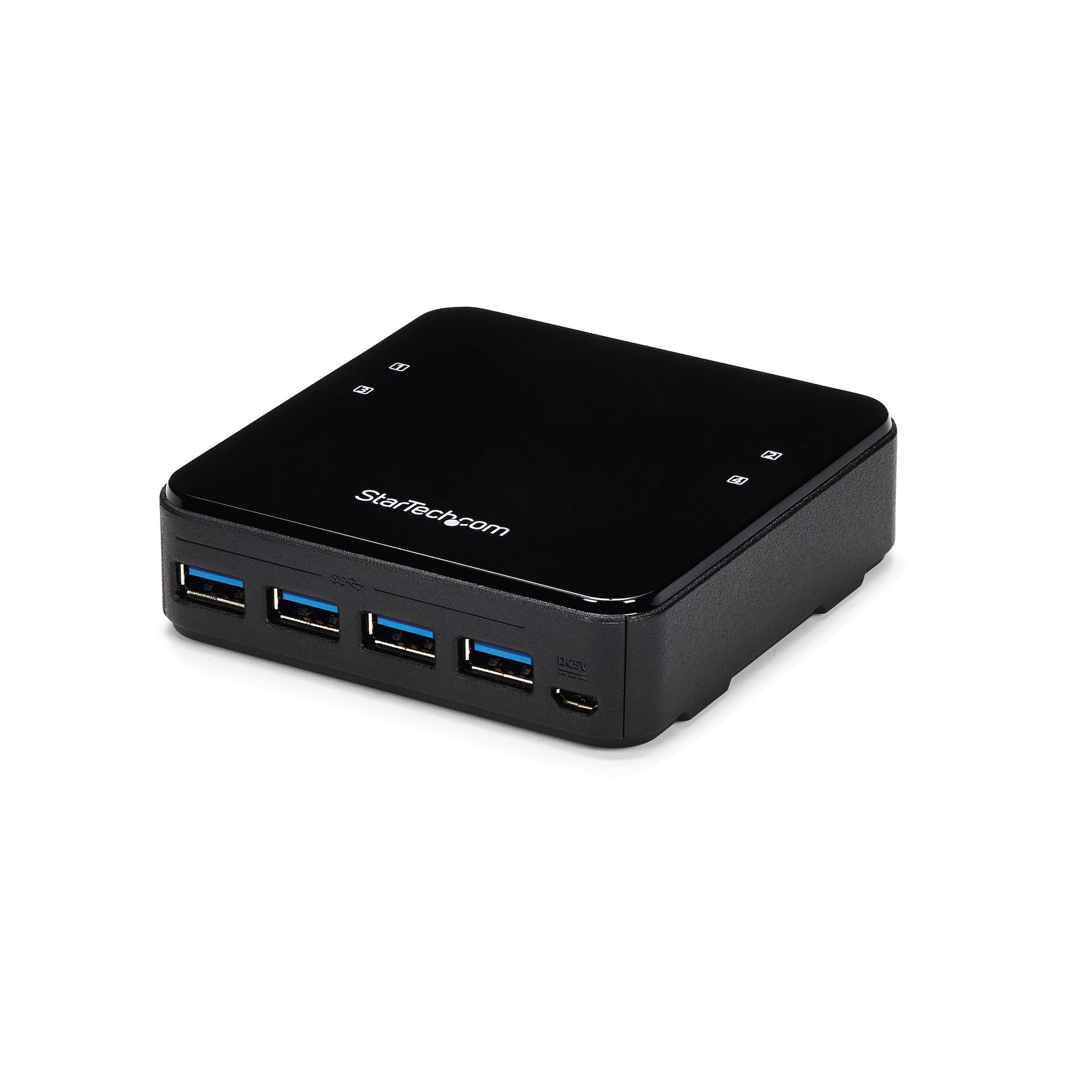 Switch Conmutador Usb 3.0 4X4 Para Compartir Dispositivos Periféricos - Startech.Com Mod. Hbs304A24A