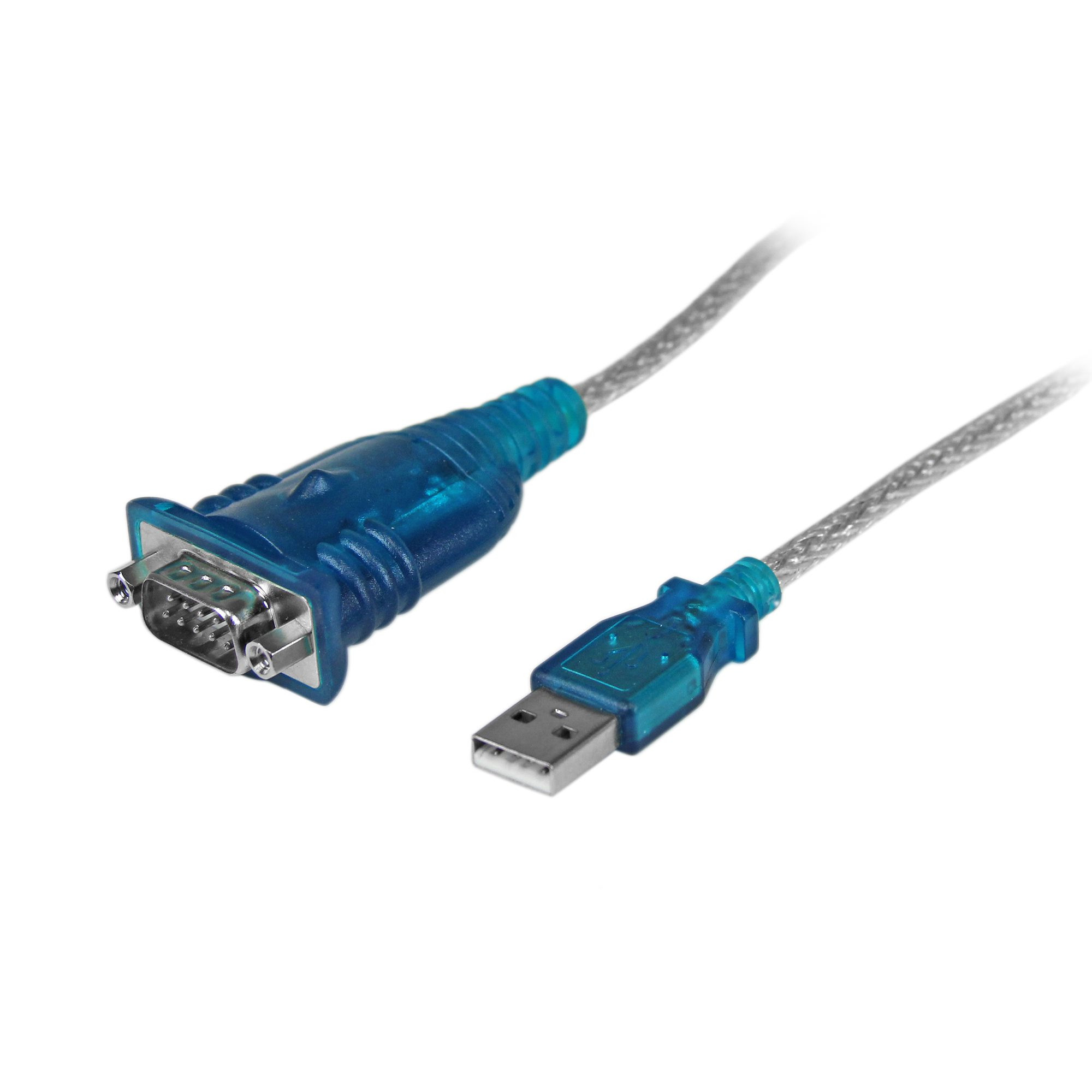 Cable Adaptador De 43Cm Usb-A A Serie Rs232 De 1 Puerto Serial Db9 - Macho A Macho - Conversor Compatible Con Windows 8 - Startech.Com Mod. Icusb232V2