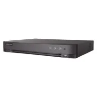 Dvr Hikvision 16 Canales Turbohd + 8 Canales Ip / 5 Megapixel Lite - 3K Lite / Audio De Dos Vías Por Coaxitron / Reconocimiento Facial / Acusense (Evita Falsas Alarmas) / 1 Bahía De Disco Duro / Sali