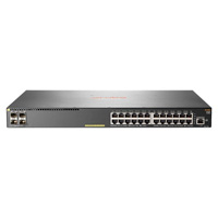 Switch Hpe Aruba Jl255A 2930F 24G Rj45 Poe 370W Y 4 Sfp 1/10Ge Administrable L3