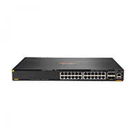 Switch Hpe Aruba Jl662A 6300M Con 24 Puertos Poe+ Y 4 Sfp56 A 1/10/25 G