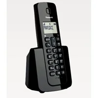 Telefono Panasonic Kx-Tgb110Meb Inalambrico Basico 20 Numeros Identificador De Llamadas, 50 Numeros Directorio Localizador De Auricular Negro