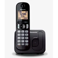 Telefono Panasonic Kx-Tgc210Meb Inalambrico Pantalla Lcd Color Ambar Altavoz Identificador De Llamadas 50 Numeros En Directorio Negro