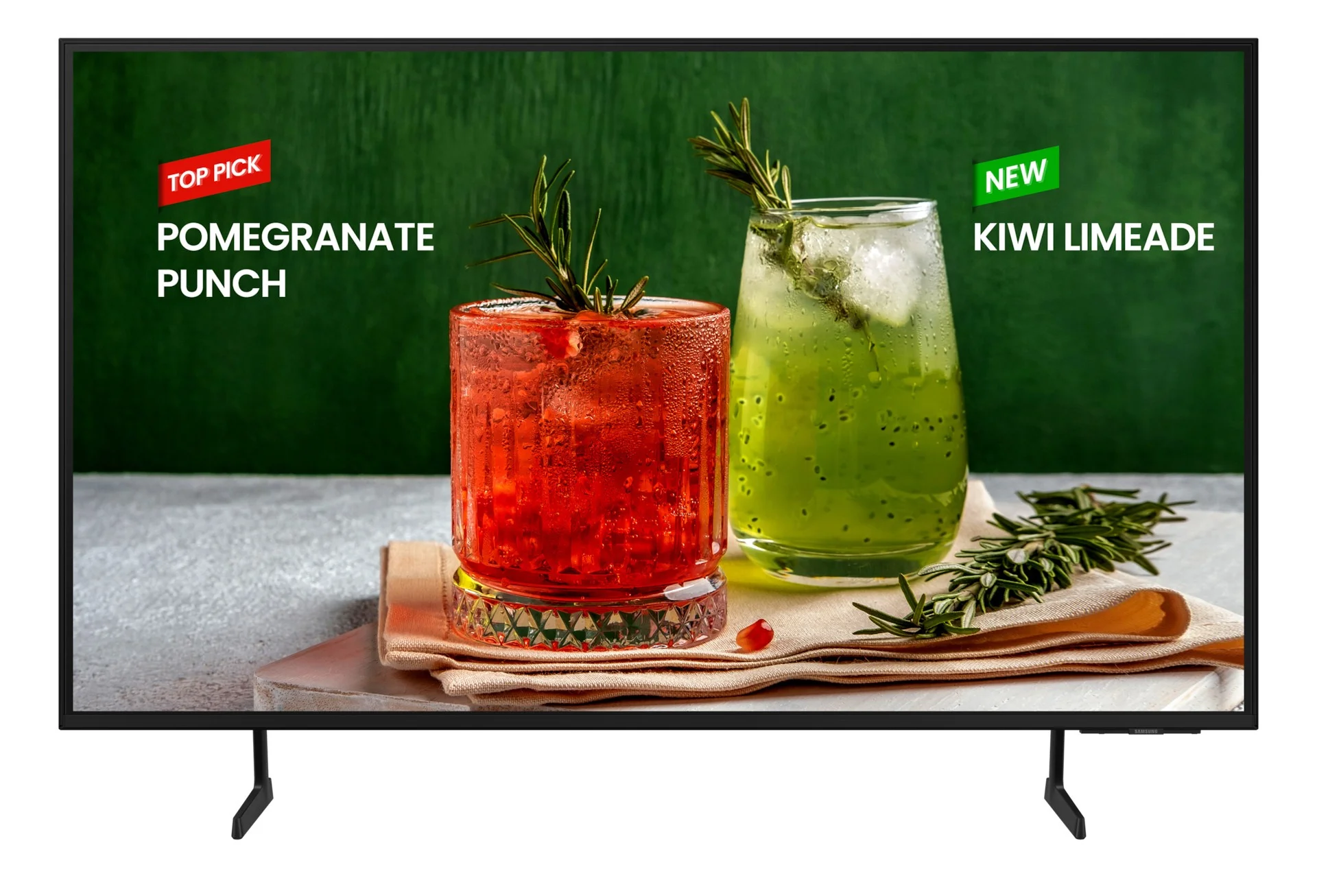 Televisor Samsung 55" Bed-H Led Crystal 4K UHD 3840x2160 SMARTHDMI/LAN/WIFI 3 Años de Garantía