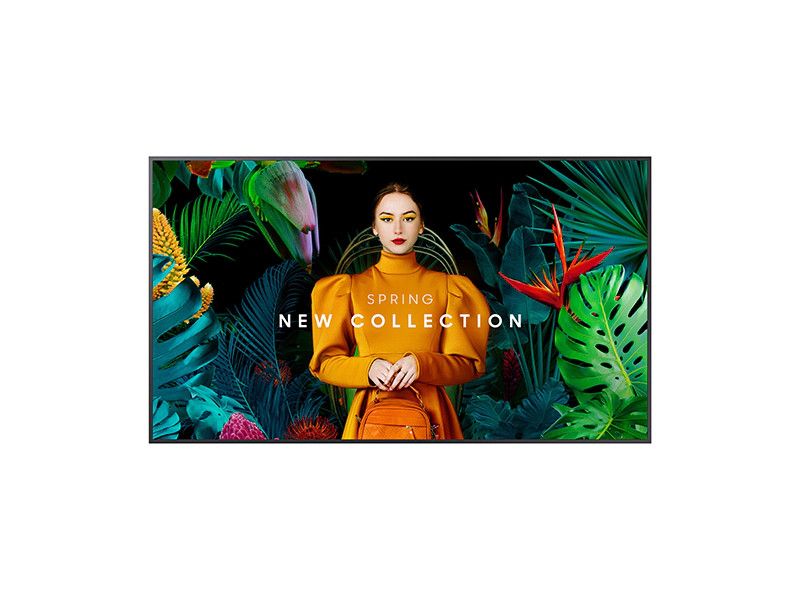 Pantalla Samsung 55" Smart Signage LFD Monitor Edge Led BLU UHD Resolución 3840x2160 Panel VA HDMI/USB/RJ