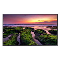 Monitor Señalizacion Digital Samsung 75 Uhd 3,840 X 2,160 4K Qb75C, 350Nits, 8Ms, Bocinas, 3 Hdmi, 2 Usb, Rj45, Rs232C, Wifi, H/V, 16/7