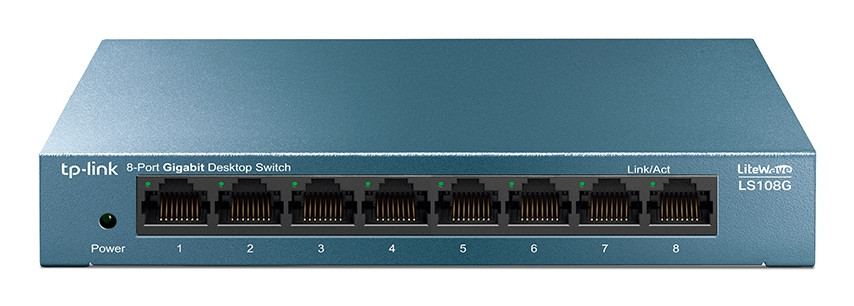 Switch Tp-Link Ls108G Omada 8Ge Desktop Unmanagement