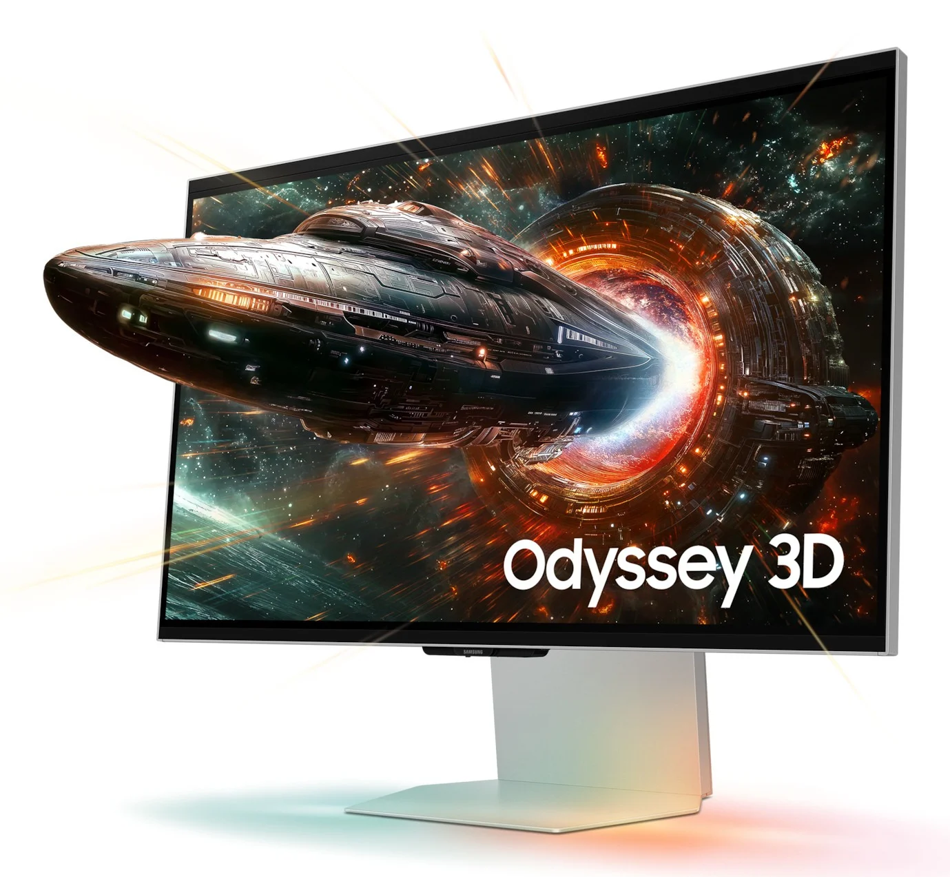 Monitor Gamer Samsung 27" 3D Odyssey 4K IPS 3840x2160 165HZ Plano Plata RGB 1MS G90XF