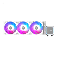 Enfriamiento Liquido MSI MAG CORELIQUID A13 360 para CPU 3x 120mm hasta 2000RPM Blanco