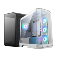 Gabinete Gaming Msimag Pano M100R Pz / Media Torre / M-Atx/Itx/Micro Atx Tower Blanco / Sin Fuente/Pc/Gamer