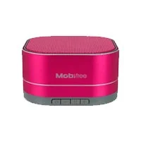 Bocina Portatil Mobifree/ Acteck  Bluetooth Coleccion Urban Kaos Lila Mb-916455
