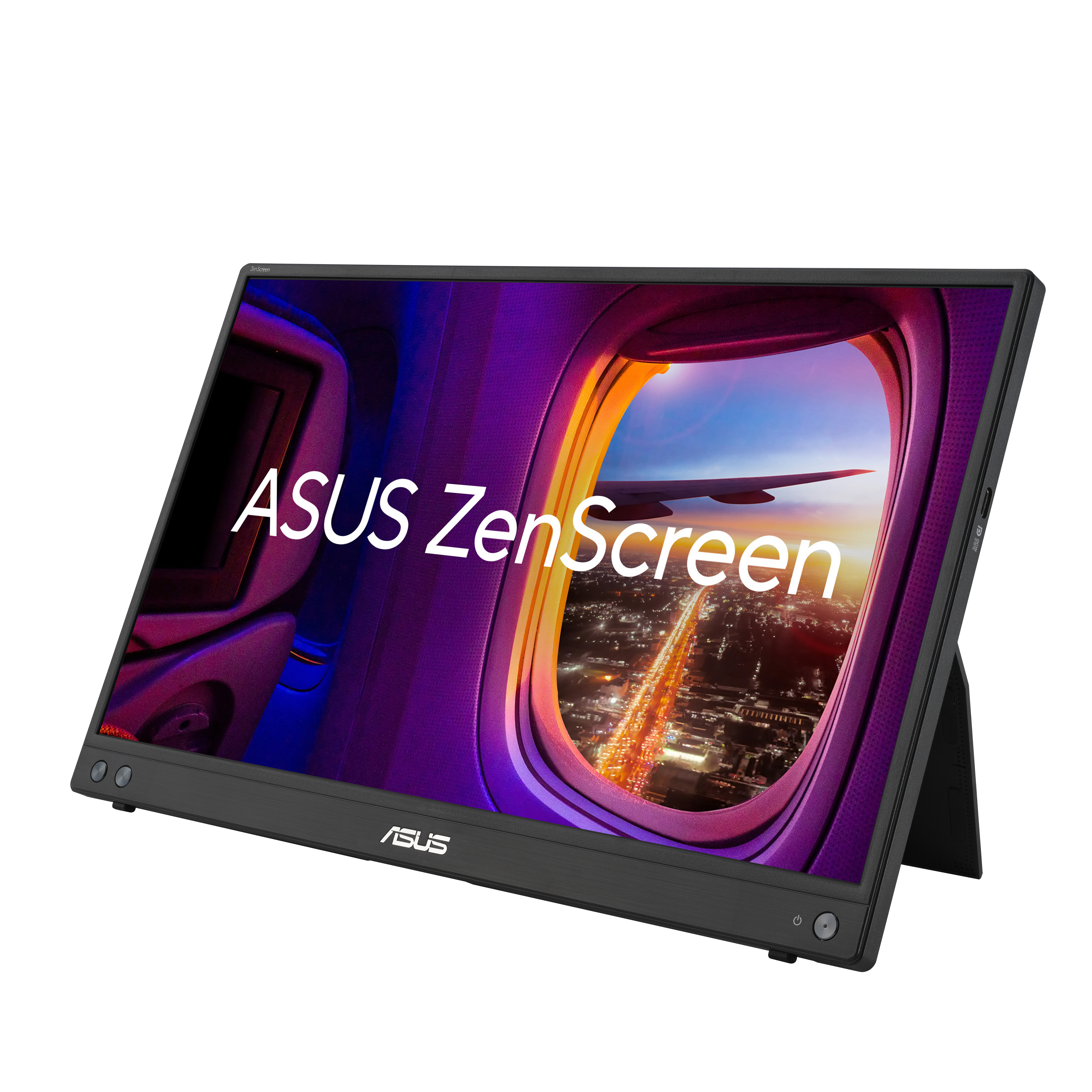 Monitor Portatil Asus Zenscreen Mb16Ahv /15.6 /1920X1080 /Tr 5Ms /60Hz /Mini Hdmi /2X Dp Tipo-C /Usb-C 15W /Eye Care /Funda Zenscreen