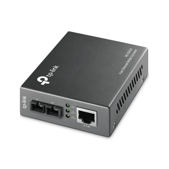 Convertidor De Medios Tp-Link Mc100Cm Multimedia Multi-Modo 10/100Mbps Conector Sc Hasta 2Km