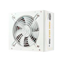 Fuente De Poder Cooler Master 750W / Blanco / Mwe V3 Atx 3.1 / 80Plus Gold Certificada / No Modular / Gamer