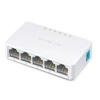 Switch  Tp Link Mercusys Ms105  5 Puertos Rj45 10/100 Mbps  No Administrable