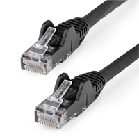 Cable De 1.8M De Red Cat6 Utp Ethernet Gigabit Rj45 Sin Enganches - Negro - Startech.Com Mod. N6Patch6Bk