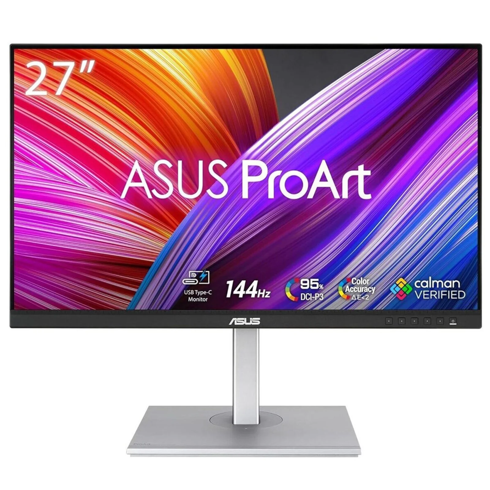Monitor Asus ProArt LCD 27 2560x1440 FreeSync 144Hz HDMI/DisplayPort Bocinas Integradas Negro