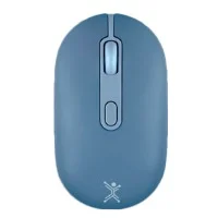Mouse Recargable Perfect Choice 2.4Ghz/Bt Colori Clic Silencioso Colori Azul