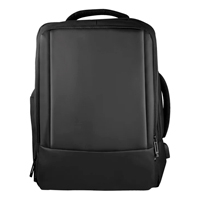 MOCHILA PERFECT CHOICE PARA LAPTOP EXPANDIBLE RESISTENTE AL AGUA - TUNDRA NEGRO