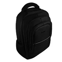 Mochila Perfect Choice Essentials para Laptop de 15.6" a 17" con 4 Compartimentos Color Negro