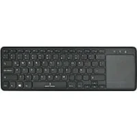 Teclado Inalambrico Con Touch Pad Teclas De Tijera Y Accesos Rapidos Conector Usb Perfect Choice - Negro