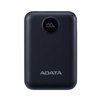 BATERIA DE RESPALDO ADATA POWER BANK C10022 10000MAH ENTRADA USB TIPO C Y USB TIPO A NEGRA PC1002212BK