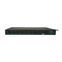 Pdu Tripp Lite Pdumh15At Monofásico Con Medidor Digital Con Switch De Transferencia Automática, 1.4Kw, 2 Entradas 5-15P Garantía Limitada Por 2 Años