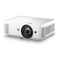 VIDEOPROYECTOR VIEWSONIC DLP PS502W WXGA (1280X800) /TIRO CORTO /4000 LUMENS / HDMI X 2/ VGA IN/ VGA OUT/ USB-A/ RS-232 / 12,000 HORAS/ BOCINA INTERNA
