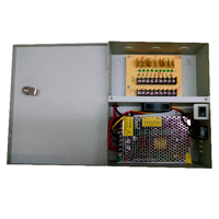 Fuente De Poder Saxxon Regulada/ 12V/ 20 Amperes/ Distribuidor Para 9 Camaras/ 2.22 Amp Por Canal