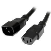 Cable De Corriente De 90Cm De Extension - C14 A C13 - 14 Awg - 15A 125V - De Servicio Pesado - Startech.Com Mod. Pxt100143