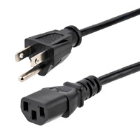 Cable De Corriente De 1M De Alimentacion De Servicio Pesado, Cable De Alimentacion - Nema 5-15P A C13 - 15A 125V - 14Awg - Ul - Startech.Com Mod. Pxt101143