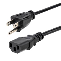 Cable De 6M De Alimentacion De Computadora, Nema 5-15P A C13, 10A 125V, 18Awg, Cable De Repuesto Para Impresora - Startech.Com Mod. Pxt10120