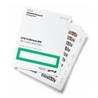 Hpe Paquete De Etiquetas Con Codigo De Barras Lto-7 Ultrium Rw