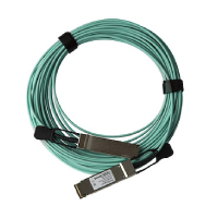 Cable De 15M Aoc Qsfp+ A Qsfp+ 40G Compatible Con Msa Sin Codificar - Fibra Óptica Activa Qsfp+ De 40 Gbe - Cable Módulo Transceptor/Qsfp+ 40 Gbps Startech