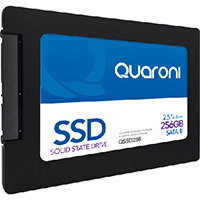 Unidad De Estado Solido Ssd Quaroni 2.5 256Gb / Sata3 / 6Gb/S 7Mm / Lect 510Mb/S / Escrit 450Mb/S.