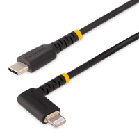 Cable 2M Usb C Acodado En Ngulo Recto - Pd 60W - 3A - Cable Usb-C De Carga Rapida - De Alta Resistencia - Usb 2.0 Tipo C - Startech.Com Mod. R2Ccr-2M-Usb-Cable