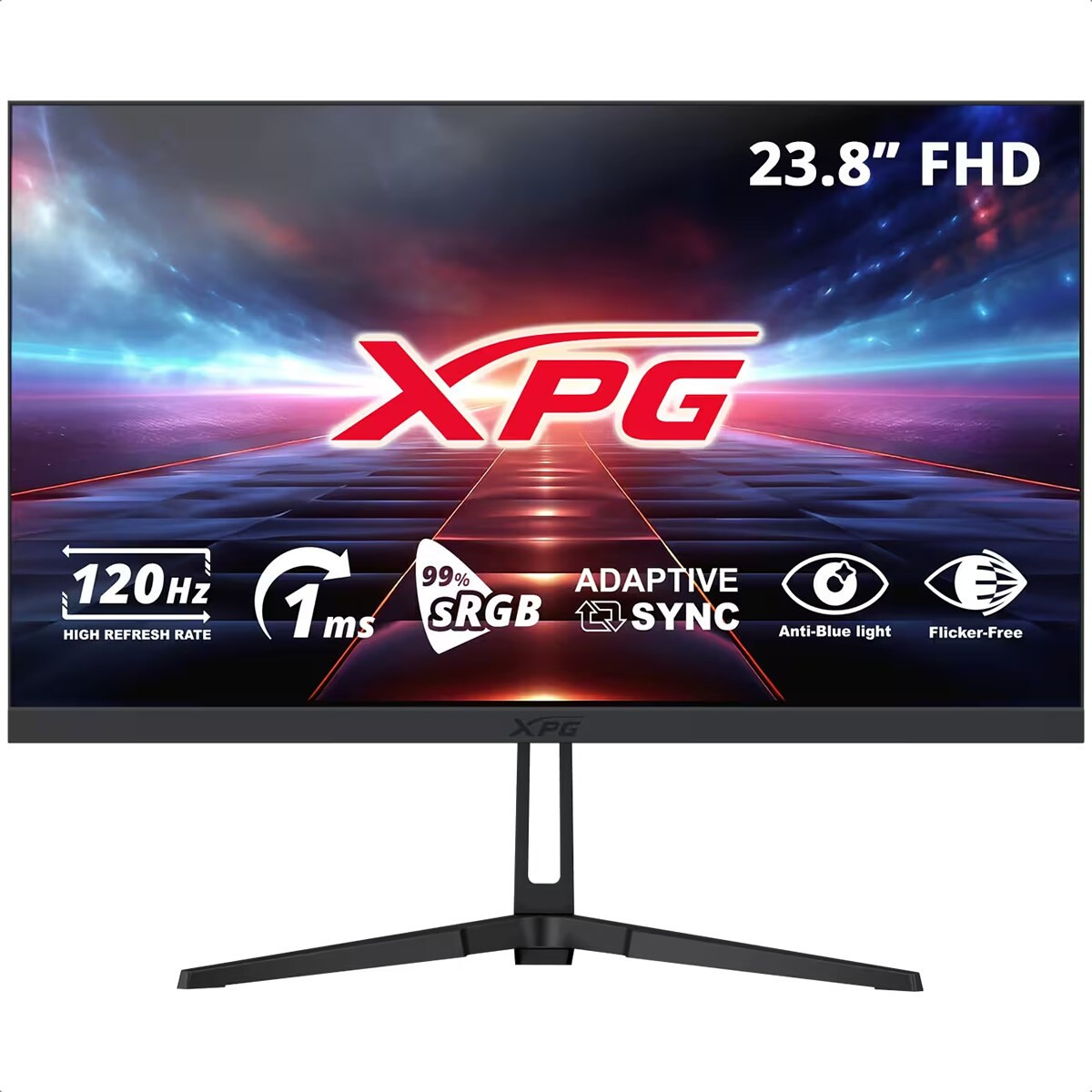 MPN-RIFT-R24F2-BKCMX-featured Monitor XPG 23.8" Plano IPS 1920X1080 FHD 120hz Negro - Imagen 1