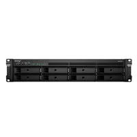 Nas Synology Rs1221+ /8 Bahias Expan Hasta 12 Con Unidad De Expansin/Rack 2U/Nucleo Cuadruple 2.2Ghz/ Amd Ryzen V1500B /4Gb Ddr4 Ampliabe A 32Gb/Lan Gigabit X4/Usb 3.2 X2/ Hot-Swap/Hasta 128 Tb