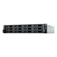 NAS SYNOLOGY RS2423RP+ /12 BAHIAS/ FUENTE REDUNDANTE/ NUCLEO CUDRUPLE 3.3GHZ/8GB DDR4/ HASTA 216 TB/ LAN GIGABIT X2/ LAN 10GBE X1/ USB 3.2 X2/HOTSWAP/ AMD RYZEN V1780B