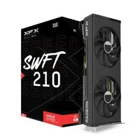 Tarjeta De Video Xfx Amd Radeon Rx 7600Xt Speedster Swft 210 Dual Fan/ 16Gb/ Gddr6/ Pcie 4.0/128 Bit/Gama Media