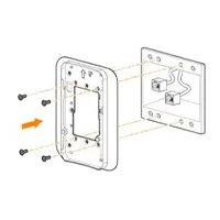 Kit De Montaje Hpe Aruba S0J43A Hpe Aruba Networking Ap-600H-Mnt2 Dual Hang Wall-Box Mount Kit S0J43A