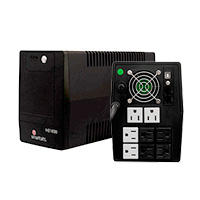 NO-BREAK INTERACTIVO SMARTBITT  SBNB1800  1800VA/900W, CLAVIJA NEMA 5-15P, 8 CONTACTOS, TIPO NEMA 5-15R, 4 CON RESPALDO DE BATERÍAS, REGULACION Y SUPRESION DE PICOS Y 4 CON REGULACION  RJ11 Y USB
