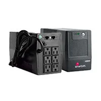 No-Break Interactivo Smartbitt  Sbnb800  800Va/400W, Clavija Nema 5-15P, 6 Contactos, Tipo Nema 5-15R, Todos Con Respaldo De Baterias, Regulacion Y Supresion De Picos.