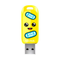 MEMORIA SANDISK 64GB USB 3.2 FORTNITE DRIVE EDICION BANANO SDCZIF-064G-G46